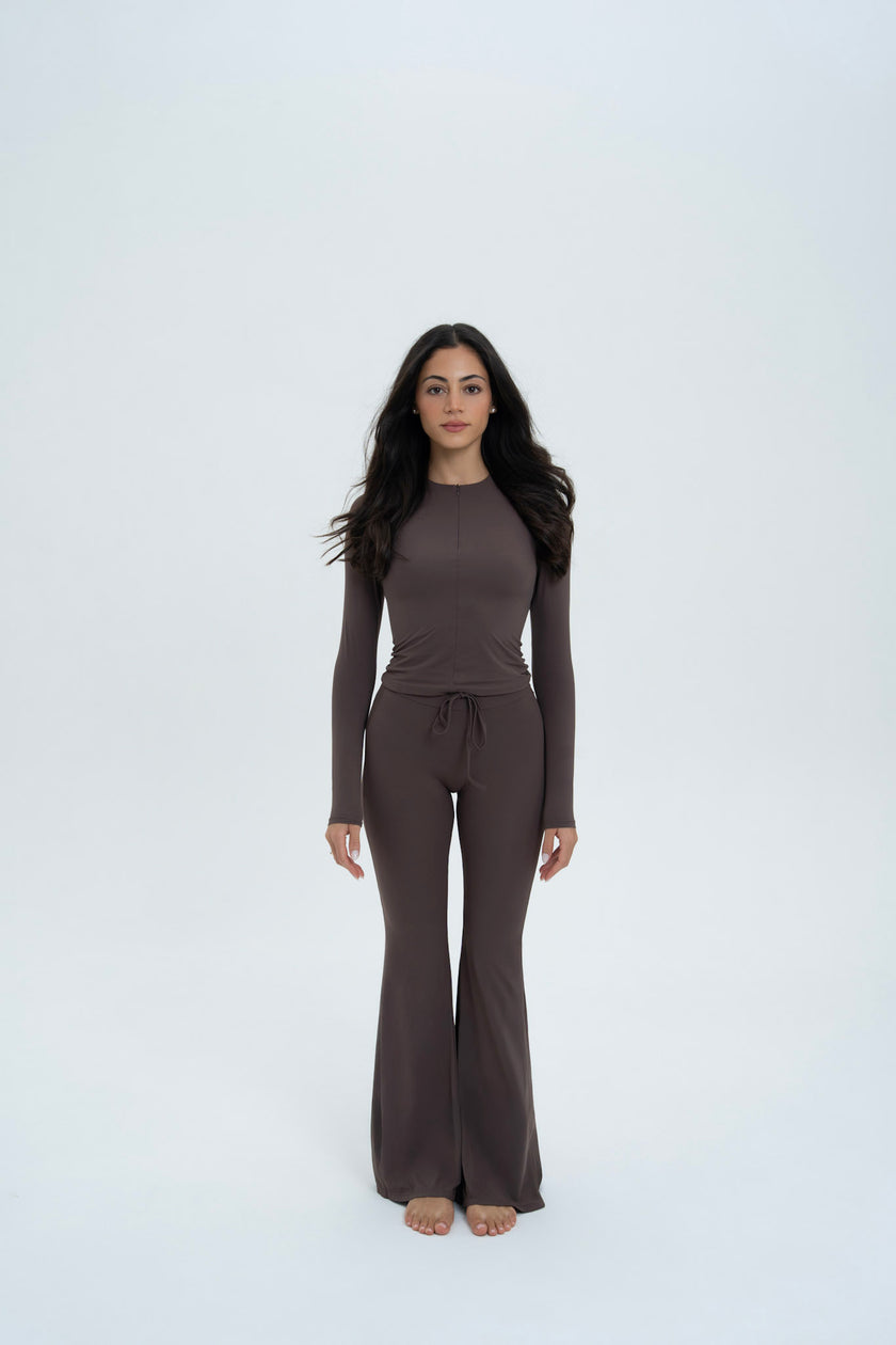 Long sleeve with zipper